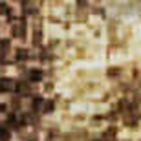 5' X 8' Coffee And Beige Abstract Washable Area Rug With UV Protection