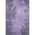 8' X 10' Purple And Lavender Abstract Washable Area Rug With UV Protection