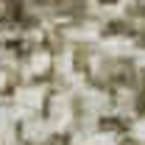 5' X 8' Beige Blue And Ivory Abstract Washable Area Rug With UV Protection