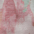 5' X 8' Blush Green And Ivory Abstract Washable Area Rug With UV Protection