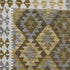 8' X 10' Brown And Ivory Tribal Washable Area Rug With UV Protection