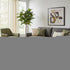 5' X 8' Chocolate Beige And Charcoal Tribal Washable Area Rug With UV Protection