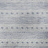 5' X 8' Blue And Denim Blue Geometric Washable Area Rug With UV Protection