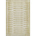 5' X 8' Gold And Beige Geometric Washable Area Rug With UV Protection