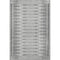 5' X 8' Gray And Silver Geometric Washable Area Rug With UV Protection