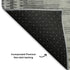 5' X 8' Gray And Silver Geometric Washable Area Rug With UV Protection