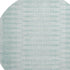 8' Turquoise And Aqua Geometric Washable Round Rug With UV Protection