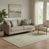 5' X 8' Gold And Gray Medallion Washable Area Rug With UV Protection