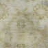 5' X 8' Gold And Gray Medallion Washable Area Rug With UV Protection