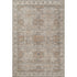 5' X 8' Beige Coffee And Gray Geometric Washable Area Rug With UV Protection