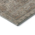 5' X 8' Beige Coffee And Gray Geometric Washable Area Rug With UV Protection