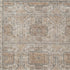 8' X 10' Beige Coffee And Gray Geometric Washable Area Rug With UV Protection
