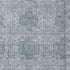 8' X 10' Blue And Gray Geometric Washable Area Rug With UV Protection