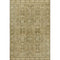 5' X 8' Khaki And Taupe Geometric Washable Area Rug With UV Protection