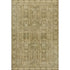 5' X 8' Khaki And Taupe Geometric Washable Area Rug With UV Protection