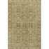 5' X 8' Khaki And Taupe Geometric Washable Area Rug With UV Protection