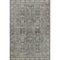 8' X 10' Pewter And Gray Geometric Washable Area Rug With UV Protection
