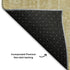 5' X 8' Wheat And Beige Geometric Washable Area Rug With UV Protection