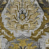 5' X 8' Brown And Gray Ikat Washable Area Rug With UV Protection