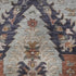 8' X 10' Blue Copper And Beige Ikat Washable Area Rug With UV Protection