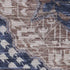 5' X 8' Brown Blue And Beige Diamond Washable Area Rug With UV Protection
