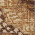 9' X 12' Copper Beige And Gray Diamond Washable Area Rug With UV Protection