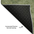 8' X 10' Artichoke Green And Sage Abstract Geometric Washable Area Rug With UV Protection