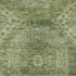 8' X 10' Artichoke Green And Sage Abstract Geometric Washable Area Rug With UV Protection