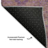 5' X 8' Blush And Purple Abstract Geometric Washable Area Rug With UV Protection