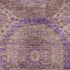 5' X 8' Blush And Purple Abstract Geometric Washable Area Rug With UV Protection