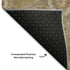 5' X 8' Beige Ivory And Gold Oriental Washable Area Rug With UV Protection