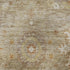 5' X 8' Beige Ivory And Gold Oriental Washable Area Rug With UV Protection