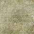 8' Sage Copper And Ivory Oriental Washable Round Rug With UV Protection