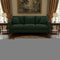 8' Copper Rust And Beige Abstract Geometric Washable Round Rug With UV Protection