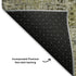 5' X 8' Khaki Beige And Gray Abstract Geometric Washable Area Rug With UV Protection