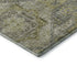 5' X 8' Khaki Beige And Gray Abstract Geometric Washable Area Rug With UV Protection
