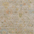 8' X 10' Beige Orange And Blue Floral Washable Area Rug With UV Protection