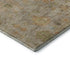 9' X 12' Beige Orange And Blue Floral Washable Area Rug With UV Protection