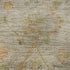 9' X 12' Beige Orange And Blue Floral Washable Area Rug With UV Protection