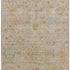 9' X 12' Beige Orange And Blue Floral Washable Area Rug With UV Protection