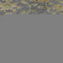 8' Gray Gold And Blue Floral Washable Round Rug With UV Protection