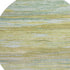 8' Sage Gray And Aqua Abstract Washable Round Rug With UV Protection
