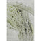 8' X 10' Artichoke Green Gray And Silver Abstract Washable Area Rug With UV Protection