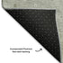 8' X 10' Artichoke Green Gray And Silver Abstract Washable Area Rug With UV Protection