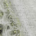 8' X 10' Artichoke Green Gray And Silver Abstract Washable Area Rug With UV Protection