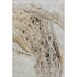 5' X 8' Beige Ivory And Taupe Abstract Washable Area Rug With UV Protection
