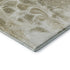 8' X 10' Khaki And Ivory Abstract Washable Area Rug With UV Protection