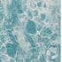 5' X 8' Teal And Ivory Abstract Washable Area Rug With UV Protection