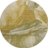 8' Wheat Gray And Beige Abstract Washable Round Rug With UV Protection