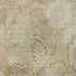 5' X 8' Beige And Tan Floral Washable Area Rug With UV Protection